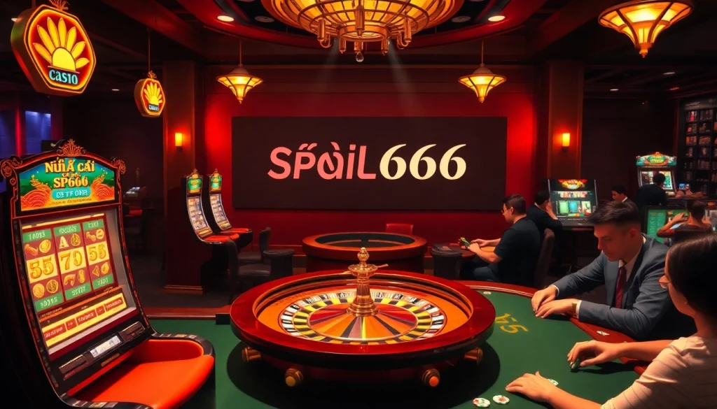 Nhà cái SP666 attracts players with engaging online casino experiences featuring exciting slot machines and poker tables.
