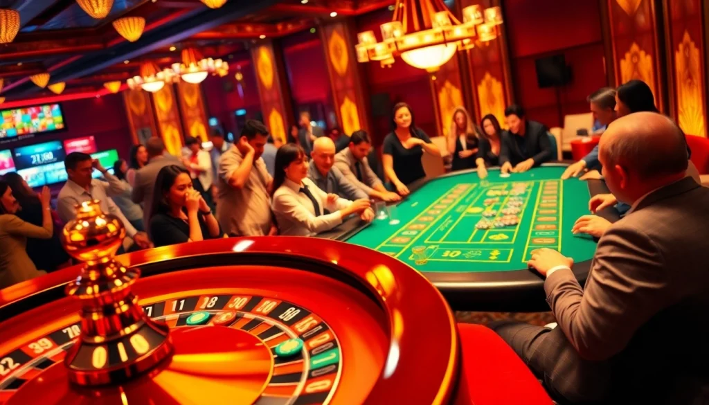 Experience the thrill of winning at the lively casino scene showcasing poker and roulette at https://solarbetkor.com/ for ultimate gambling excitement.