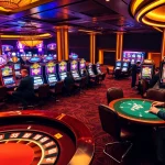Experience thrilling gaming at the e28 roulette table surrounded by eager gamblers.