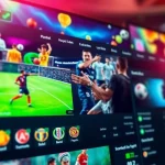 8XBET vibrant betting platform interface with sports betting options displayed engagingly.